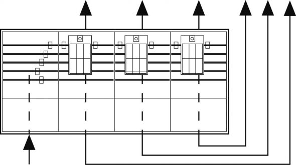 Einspeisegehäuse GAG4312N Einspeisegehäuse GAG4312N