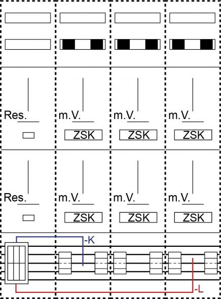 Querverdrahtungssatz ARLUX25-L