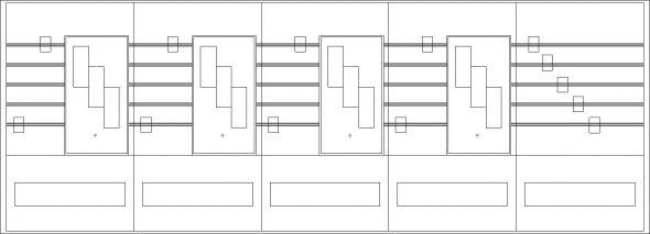 Sammelschienen-Feld PAR564N