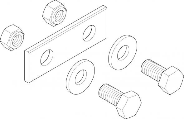 Schrank-Verbindersatz XSV5313