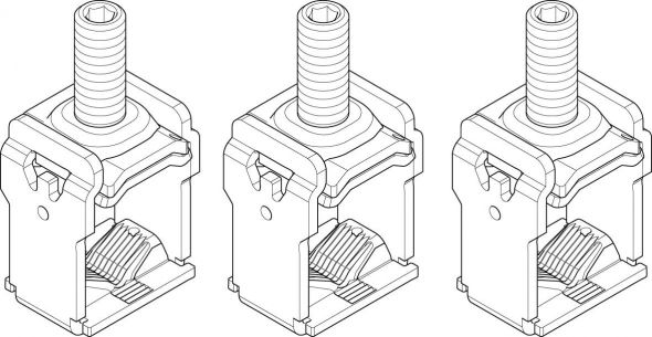 Stahl-Einlegeklemme XASEK912