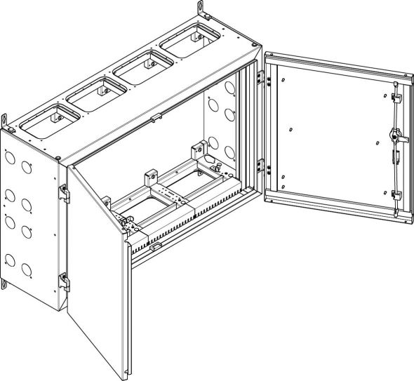 Wandgehäuse NT44P