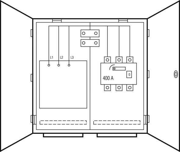 Wandlermessschrank WMS111-55