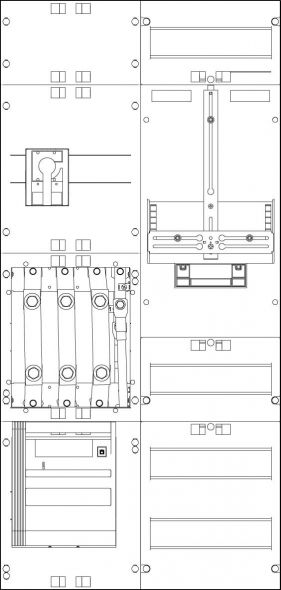 Zähler-Wandlerfeld ZW27X1562N