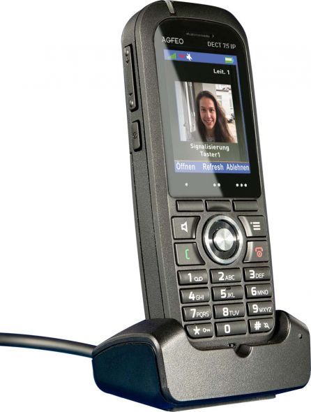 DECT IP-Telefon 75 IP sw DECT IP-Telefon 75 IP sw