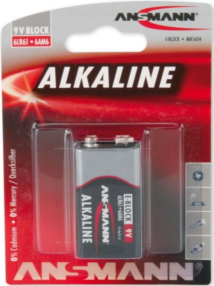 Batterie 9V Block 1515-0000 Bli Batterie 9V Block 1515-0000 Bli