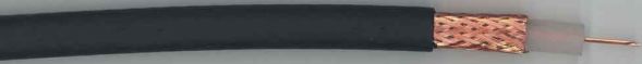 Videokoaxialkabel 1,0/6,6-PE sw Videokoaxialkabel 1,0/6,6-PE sw