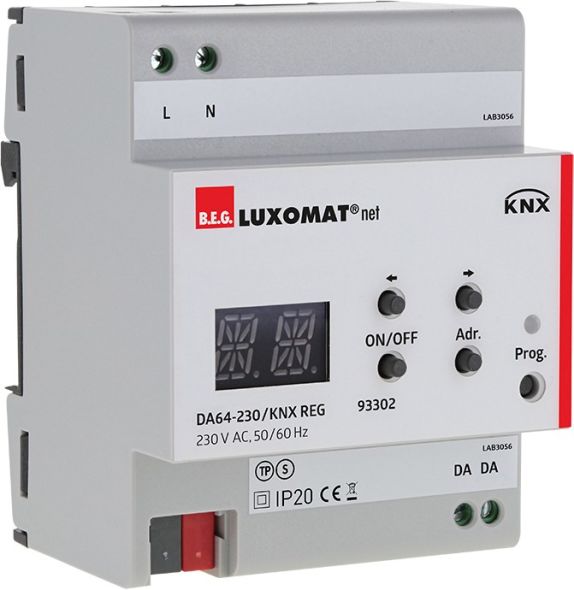 Gateway DA64-230/KNX REG ws Gateway DA64-230/KNX REG ws