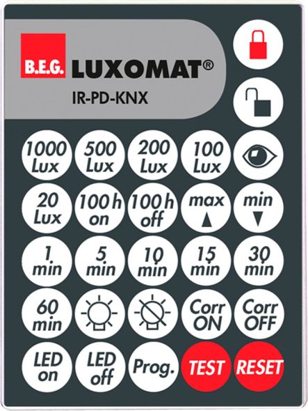 IR-Fernbedienung IR-PD-KNX IR-Fernbedienung IR-PD-KNX
