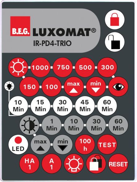 IR-Fernbedienung IR-PD4-TRIO IR-Fernbedienung IR-PD4-TRIO