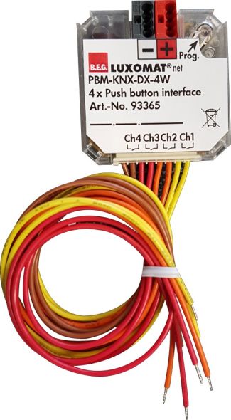 Tasterschnittstelle PBM-KNX-DX-4W Tasterschnittstelle PBM-KNX-DX-4W