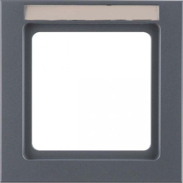 Rahmen 1-fach 10516086 anthrazit samt lackiert Rahmen 1-fach 10516086 anthrazit samt lackiert