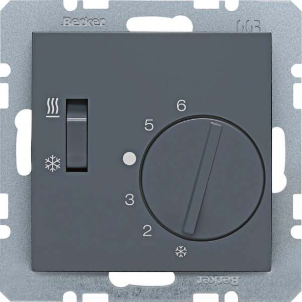 Temperaturregler 20291606 anthrazit matt Temperaturregler 20291606 anthrazit matt