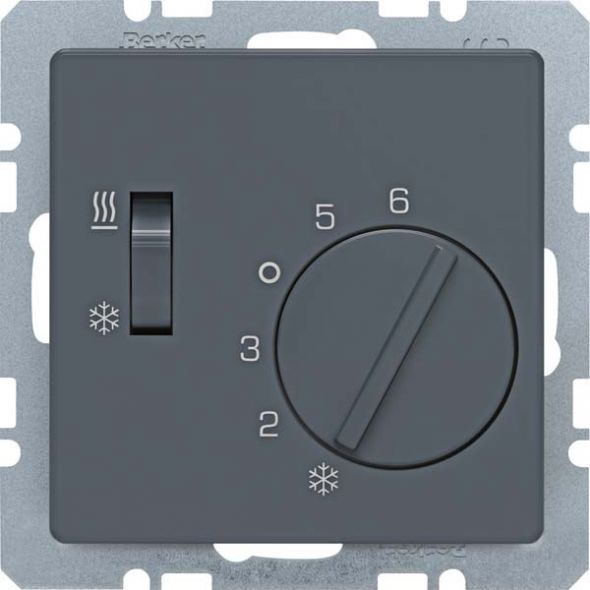 Temperaturregler 20296086 anthrazit samt lackiert Temperaturregler 20296086 anthrazit samt lackiert
