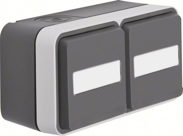 SCHUKO-Steckdose 2f gr 47753555