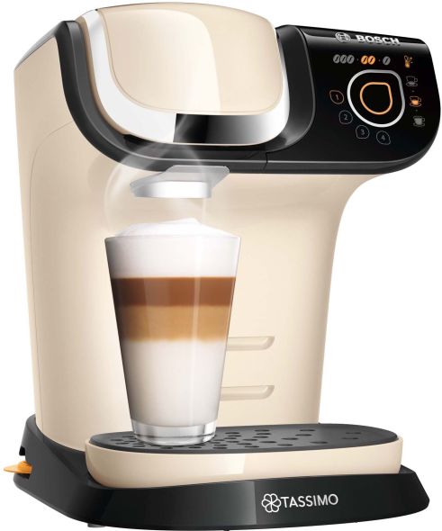 Heißgetränkeautomat TAS6507 creme / sw Heißgetränkeautomat TAS6507 creme / sw