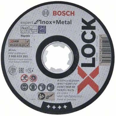 X-LOCK Trennscheibe 2608619263 X-LOCK Trennscheibe 2608619263