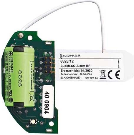 Busch-CO-Alarm RF 6828/12 Busch-CO-Alarm RF 6828/12