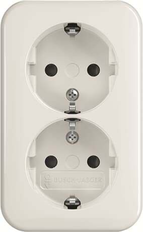 SCHUKO-Doppelsteckdose 202 EAPB/11W SCHUKO-Doppelsteckdose 202 EAPB/11W