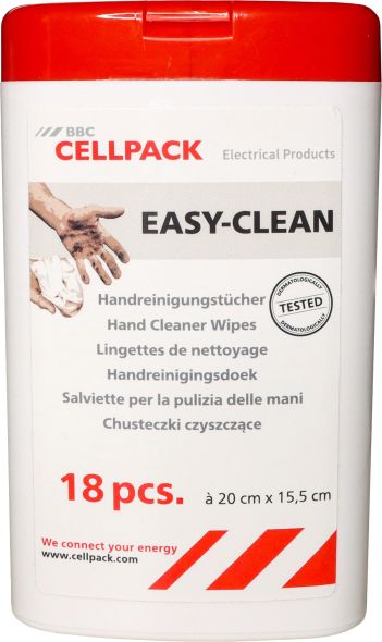 Handreinigungstuch 18 St. EASY-CLEAN (VE 18) Handreinigungstuch 18 St. EASY-CLEAN (VE 18)