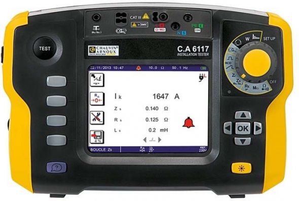 Installationstester C.A6117m.Dataview-SW Installationstester C.A6117m.Dataview-SW