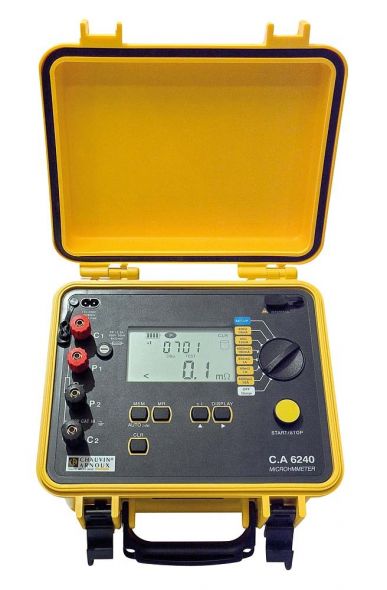 Micro-Ohmmeter C.A 6240 Micro-Ohmmeter C.A 6240