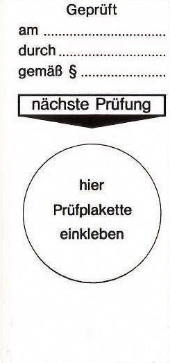 Grundplaketten 182690