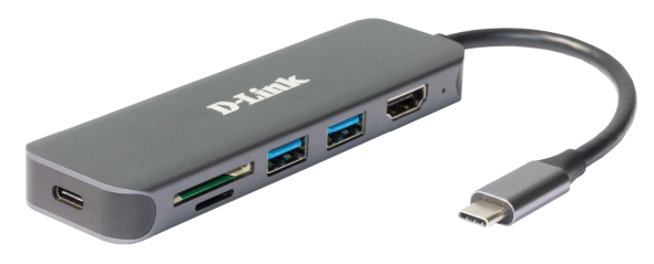 6-in-1 USB-C Hub DUB-2327 6-in-1 USB-C Hub DUB-2327