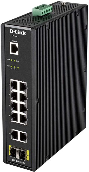 Gigabit Industrial Switch DIS-200G-12S Gigabit Industrial Switch DIS-200G-12S