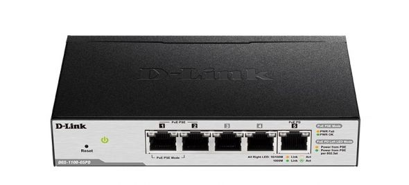 Gigabit Smart Switch DGS-1100-05PDV2 Gigabit Smart Switch DGS-1100-05PDV2