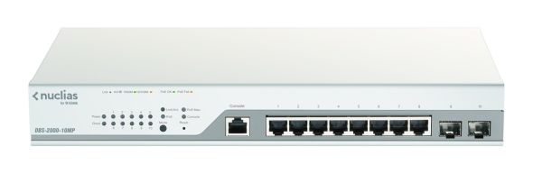 Nuclias Gigabit Switch DBS-2000-10MP