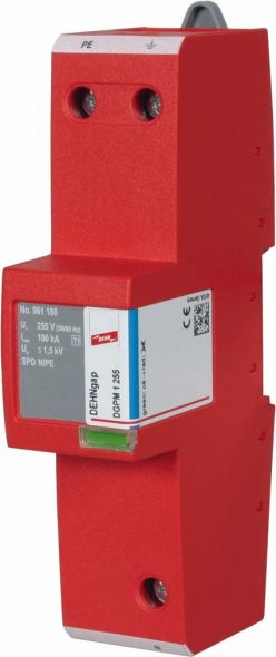 N-PE-Blitzstromableiter DGPM 1 255