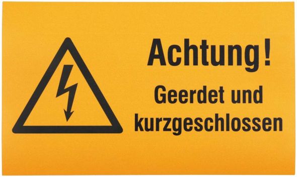 Warn-/Hinweisschild WHS A GUKG M#700056 Warn-/Hinweisschild WHS A GUKG M#700056