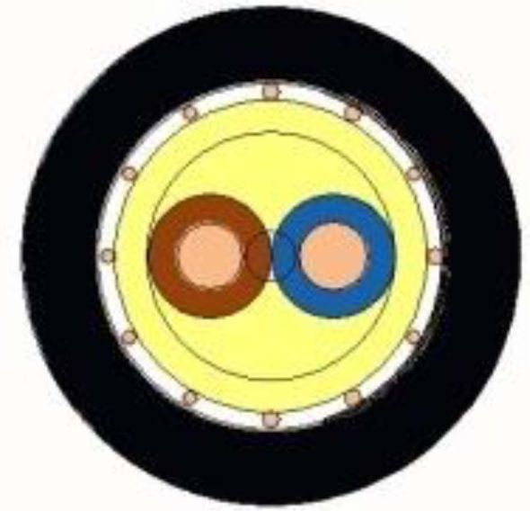 Starkstromkabel MCMK 2x10+10 Schnittlänge