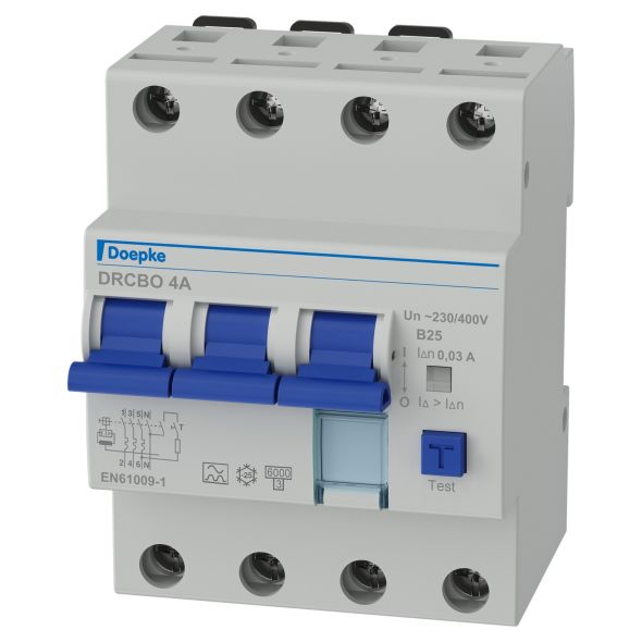 FI-/LS-Kombination DRCBO4B25/0,03/3N-A FI-/LS-Kombination DRCBO4B25/0,03/3N-A