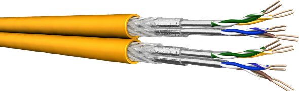 Datenkabel UC1500 HS22 2x4P Cat.7A gelb S/FTP 60088517-Dca-T500 Datenkabel UC1500 HS22 2x4P Cat.7A gelb S/FTP 60088517-Dca-T500