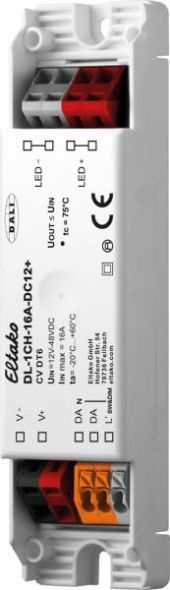 1-Kanal DALI-LED-Dimmer DL-1CH-16A 1-Kanal DALI-LED-Dimmer DL-1CH-16A