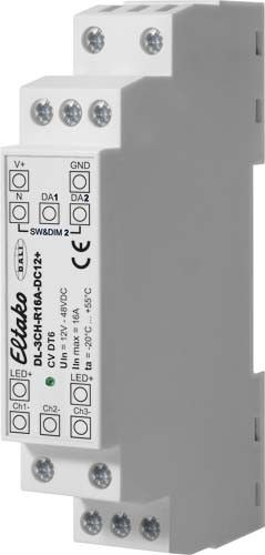 3-Kanal DALI-LED-Dimmer DL-3CH-R16A 3-Kanal DALI-LED-Dimmer DL-3CH-R16A