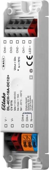 4-Kanal DALI-LED-Dimmer DL-4CH-16A 4-Kanal DALI-LED-Dimmer DL-4CH-16A