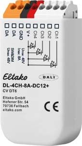 4-Kanal DALI-LED-Dimmer DL-4CH-8A 4-Kanal DALI-LED-Dimmer DL-4CH-8A