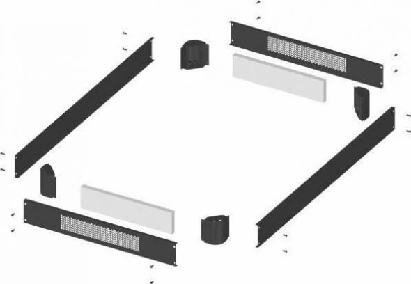 Sockelpaket belüftet SOP 88 X1-DE-S