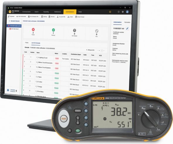 Installationstester 1663 DE FTT KIT Installationstester 1663 DE FTT KIT