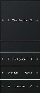 Wippenset 4-fach 2204005 Wippenset 4-fach 2204005