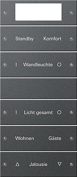 Wippenset 5-fach 221528 Wippenset 5-fach 221528