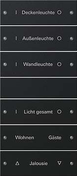 Wippenset 6-fach 2206005 Wippenset 6-fach 2206005