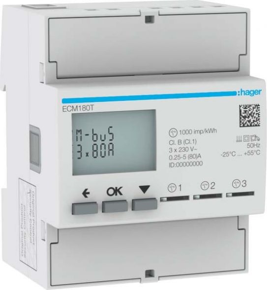 Energiezähler 1phasig ECM180T Energiezähler 1phasig ECM180T
