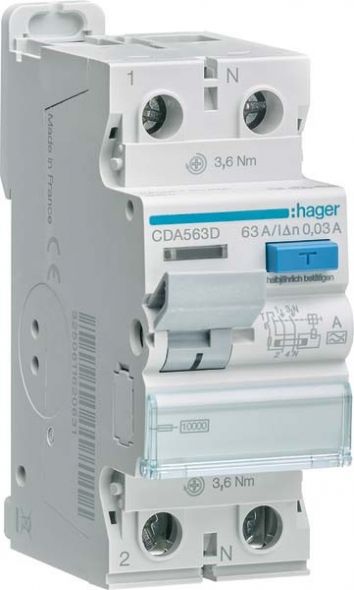 Fehlerstromschutzschalter CDA563D Fehlerstromschutzschalter CDA563D