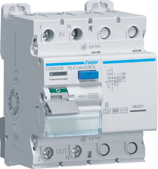 Fehlerstromschutzschalter CDB525E Fehlerstromschutzschalter CDB525E