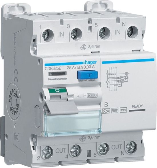 Fehlerstromschutzschalter CDB625E Fehlerstromschutzschalter CDB625E