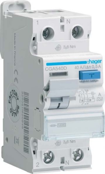 Fehlerstromschutzschalter CGA540D